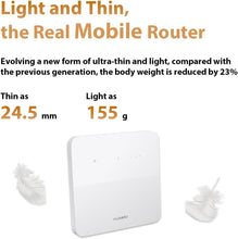 Carica l'immagine nel visualizzatore di Gallery, Huawei B320-323 4G CPE 5s Mobile WiFi 1 x SMA per antenna esterna