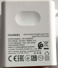 Carica l'immagine nel visualizzatore di Gallery, Huawei HW-120200E02 Alimentatore per caricabatterie da rete 12V 2A Spina europea a 2 pin per router 4G 5G B715 B818 (bianco)