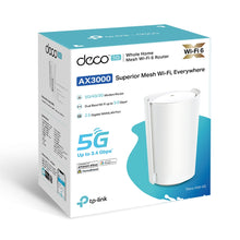 Carica l'immagine nel visualizzatore di Gallery, TP-Link Deco X50 5G LTE WiFi 6 AX3000 3 connettori RJ45 2 RP-SMA per antenna esterna