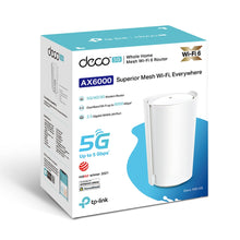 Carica l'immagine nel visualizzatore di Gallery, TP-Link Deco X80 5G LTE WiFi 6 AX6000 2 RJ45 RJ11 2 Connettore SMA Antenna esterna