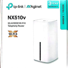 Carica l'immagine nel visualizzatore di Gallery, TP-Link NX510v Router 5G mesh WiFi 3 x RJ45 RJ11 WiFi 6 AX3000