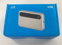Carica l'immagine nel visualizzatore di Gallery, ZTE U50 5G MiFi Pocket Hotspot 4500mAh batteria 2 x TS9 per antenna esterna