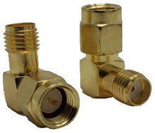 Carica l'immagine nel visualizzatore di Gallery, Adattatore maschio SMA ad angolo retto da 90 gradi a femmina SMA per cavo di prolunga router 4G LTE 5G