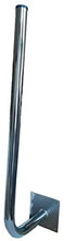 Carica l'immagine nel visualizzatore di Gallery, Staffa a parete Braccio ad angolo Altezza 75 cm offset 25 cm diametro 38 mm per antenne 4G LTE 5G, parabola satellitare, rastrello TNT