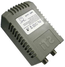 Carica l'immagine nel visualizzatore di Gallery, STI Alimentatore elettrico 12V 150mA per antenne TV TNT Spina F femmina 1 ingresso 1 uscita