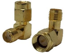 Carica l'immagine nel visualizzatore di Gallery, Adattatore maschio SMA ad angolo retto da 90 gradi a femmina SMA per cavo di prolunga router 4G LTE 5G