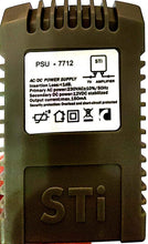 Carica l'immagine nel visualizzatore di Gallery, STI Alimentatore elettrico 12V 150mA per antenne TV TNT Spina F femmina 1 ingresso 1 uscita