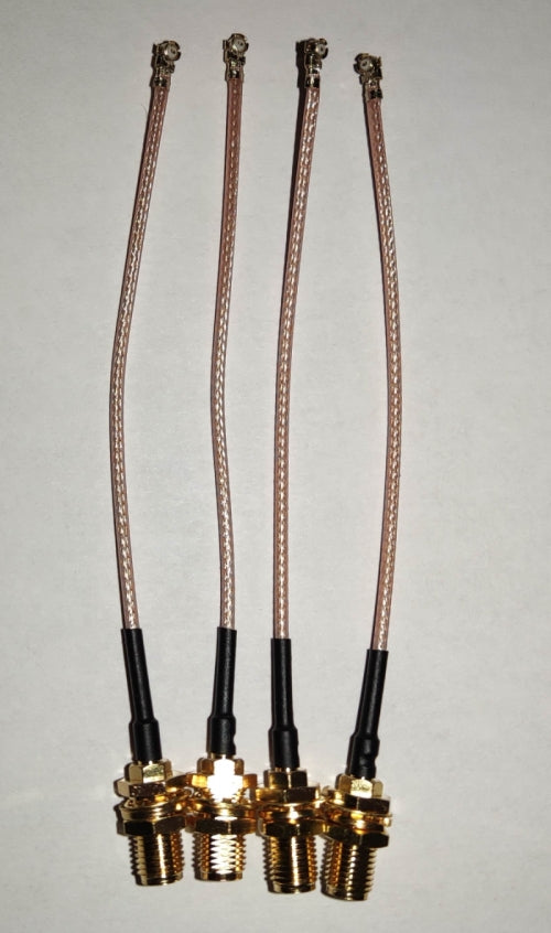 Adattatore SMA femmina IPX 10cm set di 4 per H122-373 e connessione antenna esterna