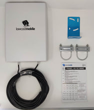 Carica l'immagine nel visualizzatore di Gallery, LowcostMobile PAN5G-MIMO-2021 12dBi 2x5m Antenna 4G 5G SMA Cavo ALSR200 per Huawei B818, B715, 5G CPE PRO, Asus, TP LINK, Netgear e +