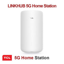 Carica l'immagine nel visualizzatore di Gallery, TCL HH500E Linkhub 5G Home Station Bianco WiFi 6 Router 2 porte RJ45 2 x CRC9 per antenna esterna