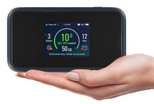 Carica l'immagine nel visualizzatore di Gallery, ZTE MU5001 Nero Hotspot Pebble 5G 4G Categoria 22 WiFi 6 Batteria da 4500 mAh con ricarica rapida