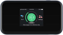 Carica l'immagine nel visualizzatore di Gallery, ZTE MU5001 Nero Hotspot Pebble 5G 4G Categoria 22 WiFi 6 Batteria da 4500 mAh con ricarica rapida