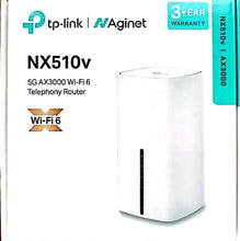 Carica l&#39;immagine nel visualizzatore di Gallery, TP-Link NX510v Router 5G mesh WiFi 3 x RJ45 RJ11 WiFi 6 AX3000

