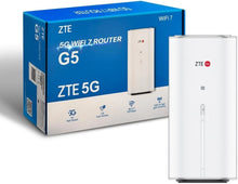Carica l&#39;immagine nel visualizzatore di Gallery, ZTE G5 MC8520B 5G CPE WiFi 7 Gigabit RJ11 2 TS9 per antenna esterna
